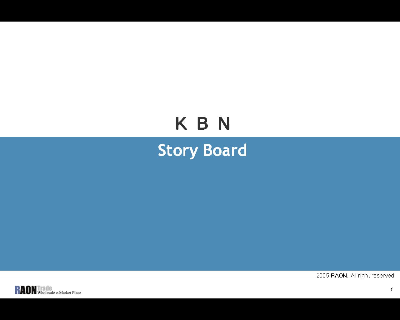 KBN Storyboard